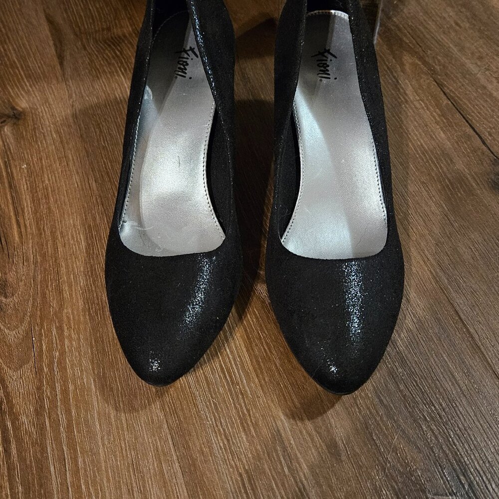 Black high heels